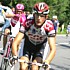 Andy Schleck at the feed zone during stage 5 of the TRW 2005